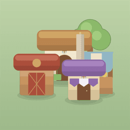 Block Fit: Cozy Village icon